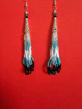 Teal Earrings