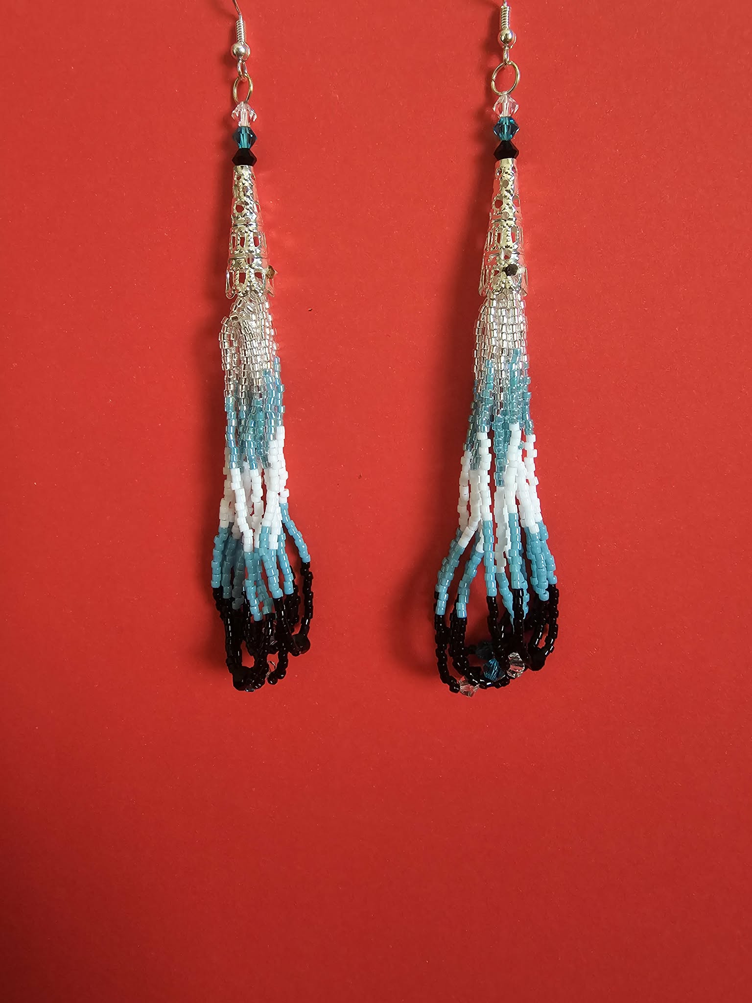 Teal Earrings